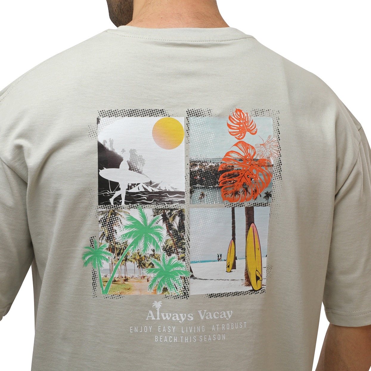 Over size Plain Boulevard T-Shirt