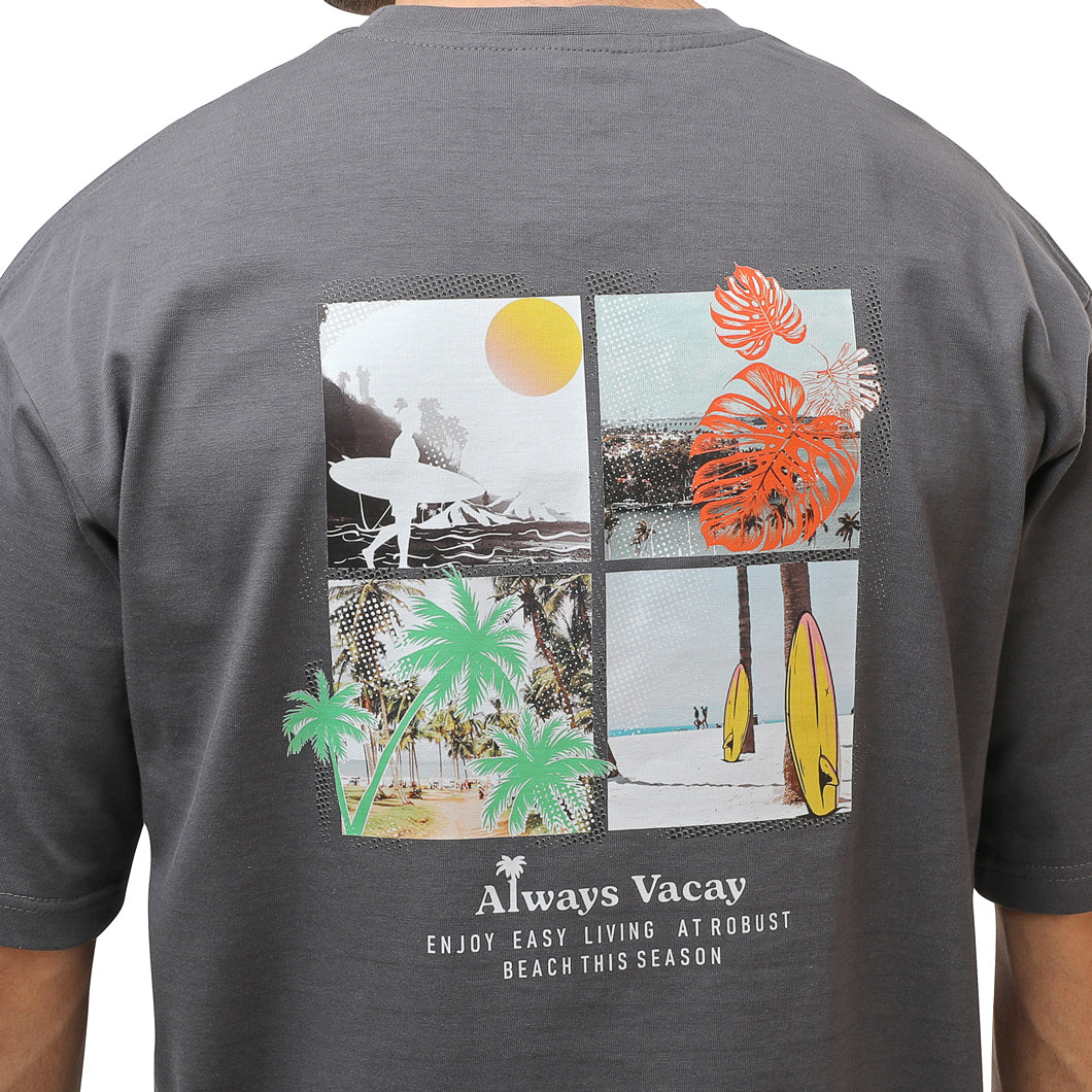 Over size Plain Boulevard T-Shirt