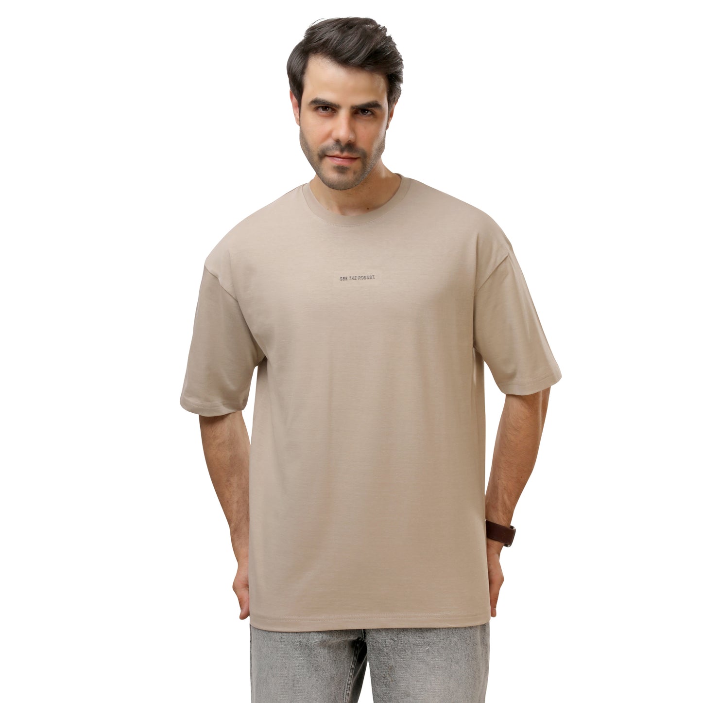 Over size Plain Boulevard T-Shirt - ROBUST