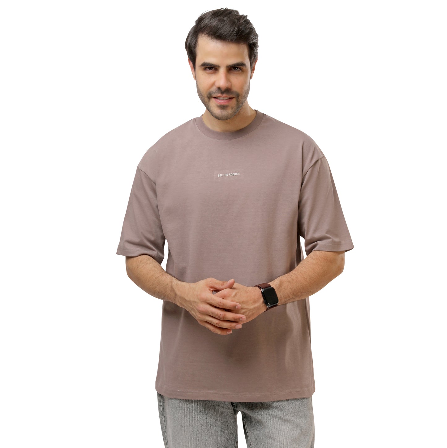 Over size Plain Boulevard T-Shirt - ROBUST