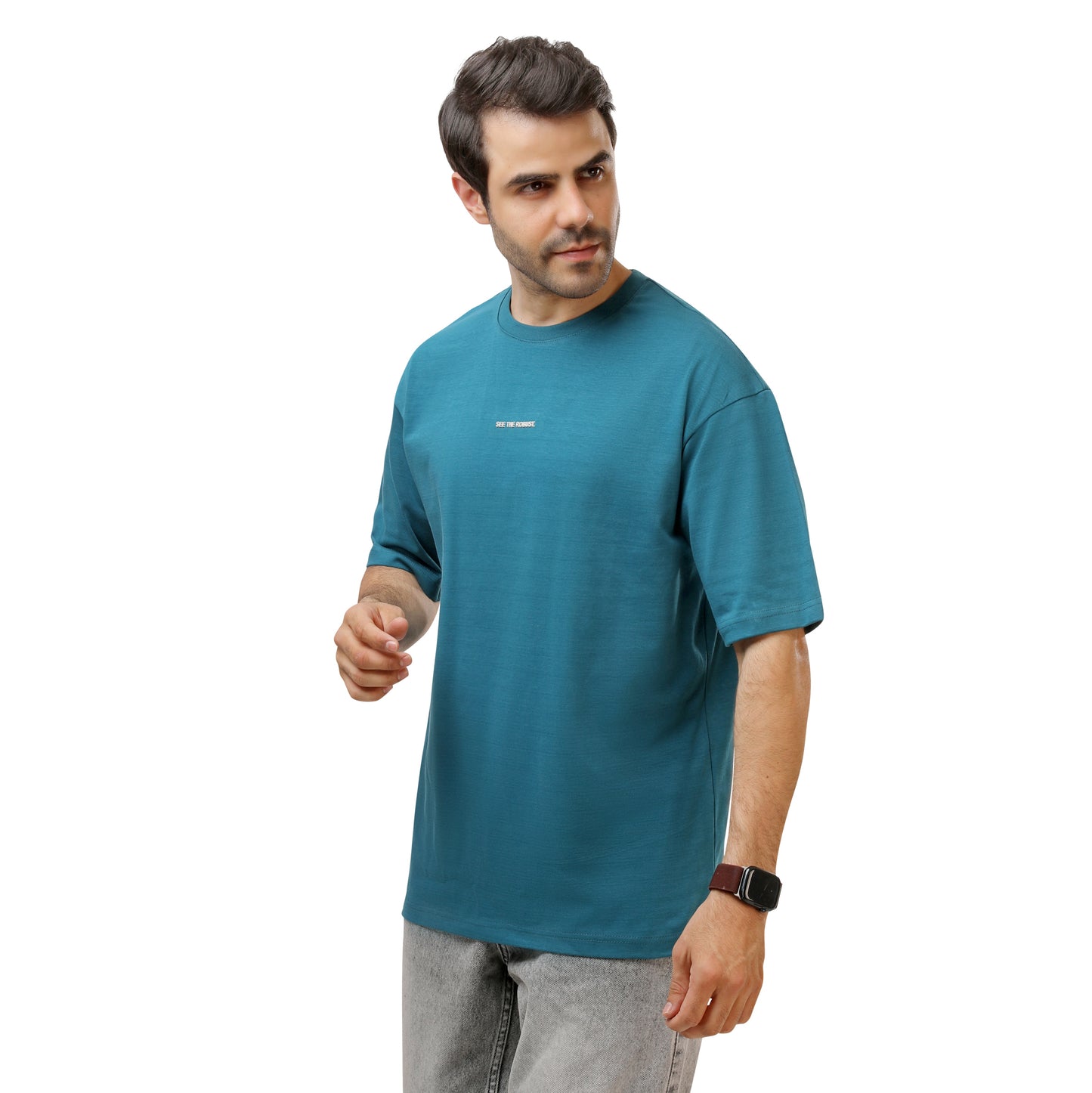 Over size Plain Boulevard T-Shirt - ROBUST