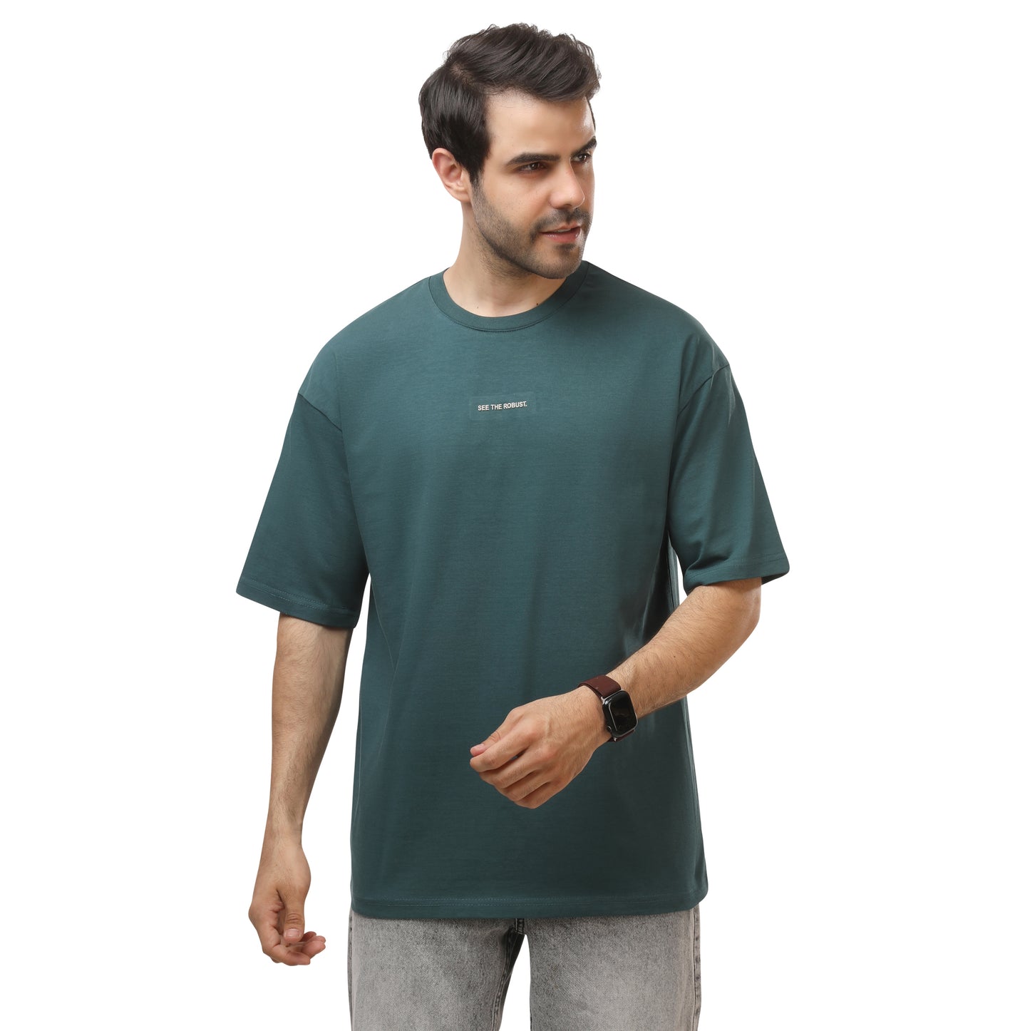 Over size Plain Boulevard T-Shirt - ROBUST