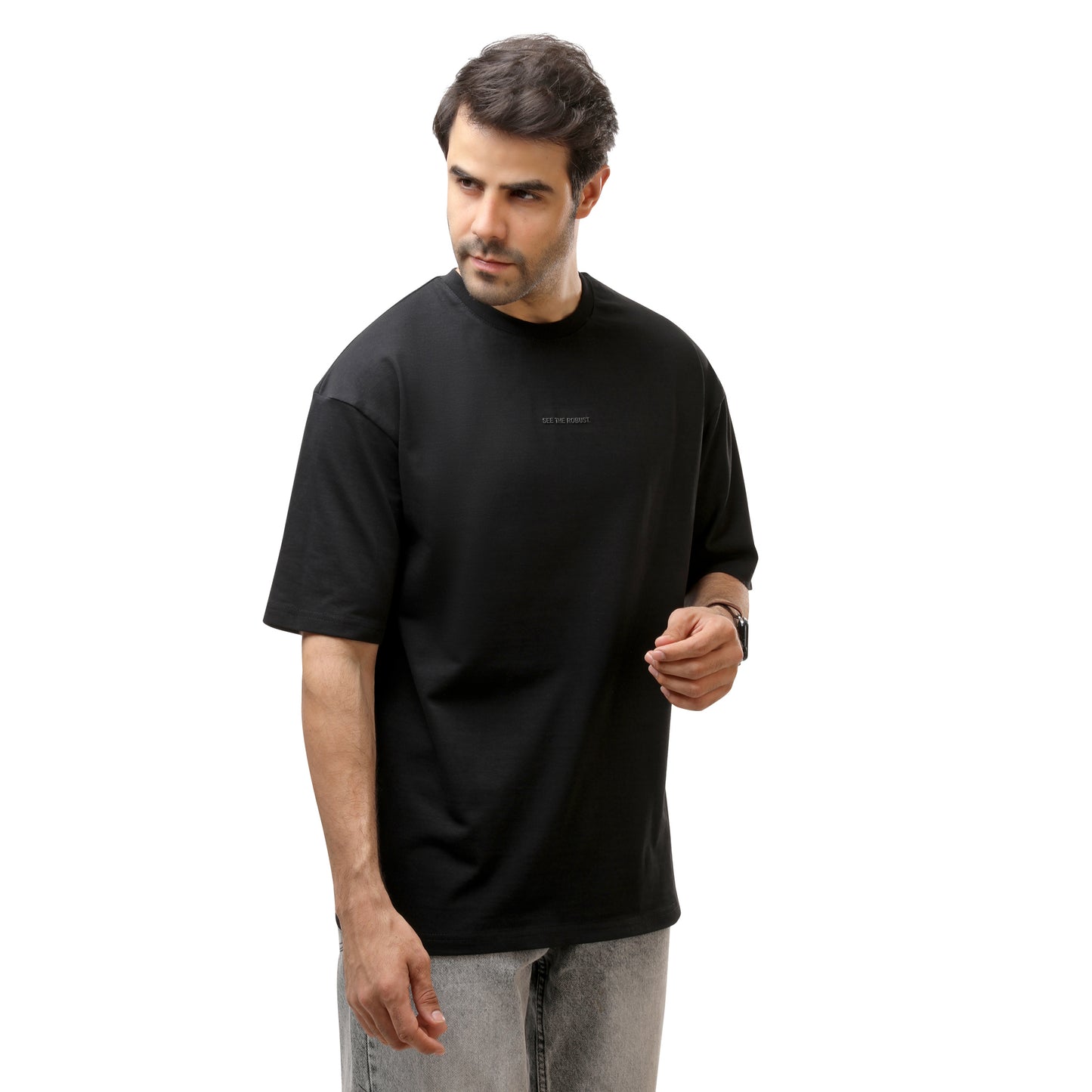 Over size Plain Boulevard T-Shirt - ROBUST
