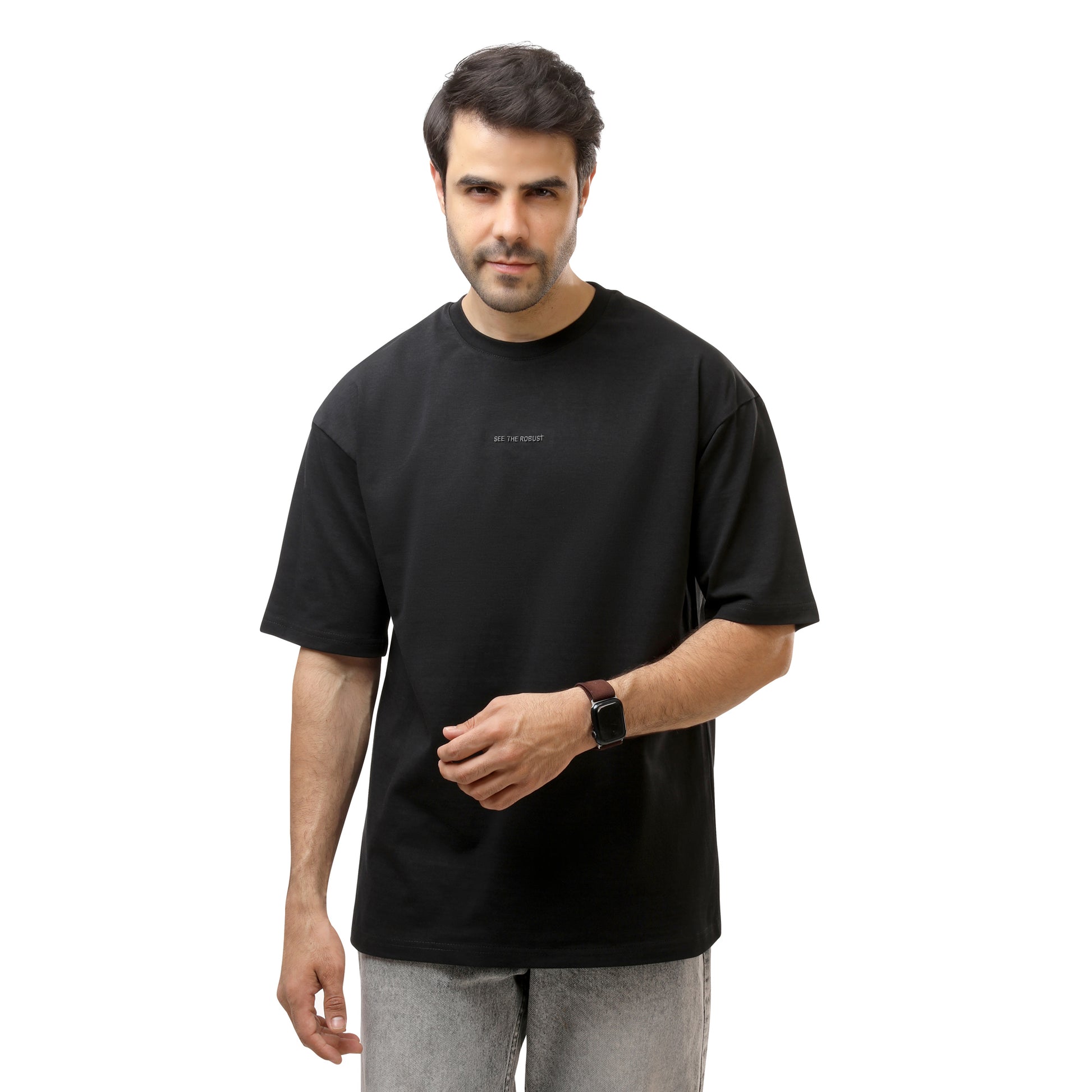 Over size Plain Boulevard T-Shirt - ROBUST