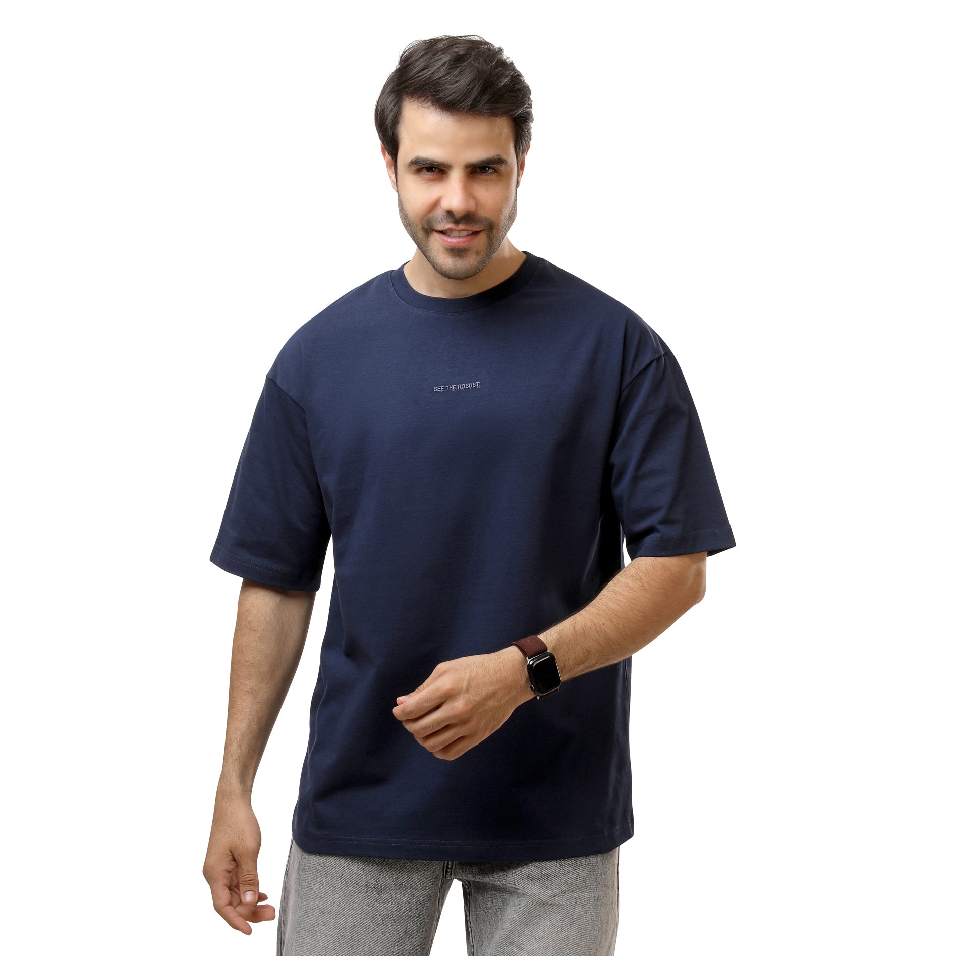 Over size Plain Boulevard T-Shirt - ROBUST