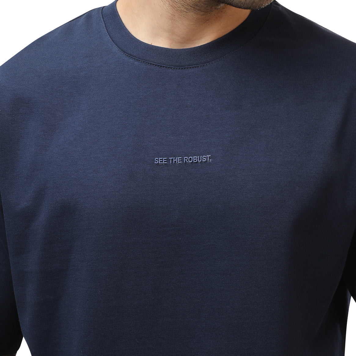 Over size Plain Boulevard T-Shirt - ROBUST