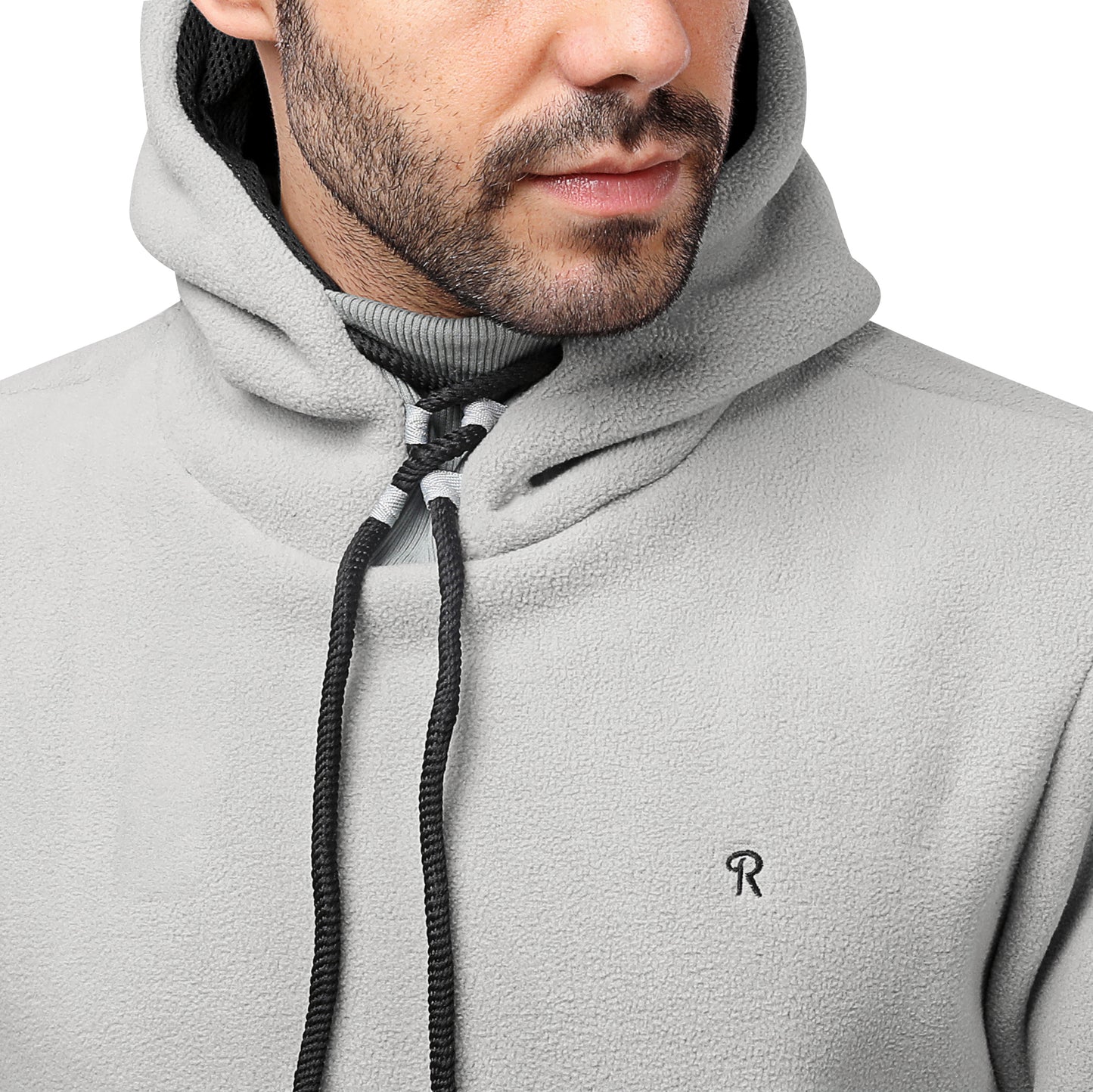 Cotton Hoodie Sweatshirt Embroidered