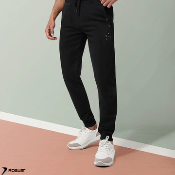 ROBUST Fit Sweatpants capsule أسود - ROBUST