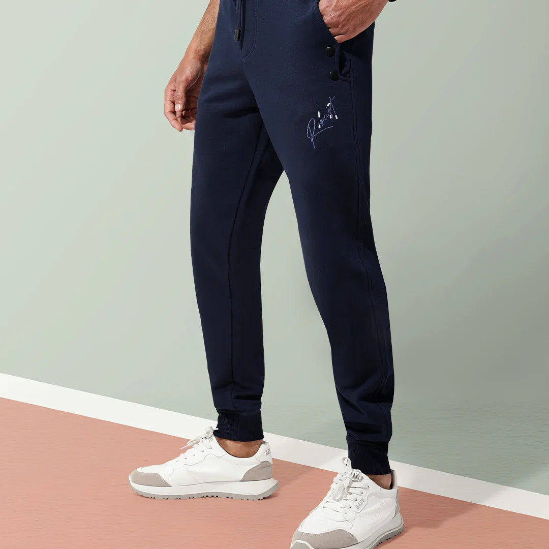 ROBUST Fit Sweatpants capsule كحلي - ROBUST