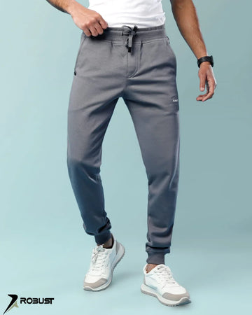 ROBUST Fit Sweatpants capsule embroider حديدي - ROBUST