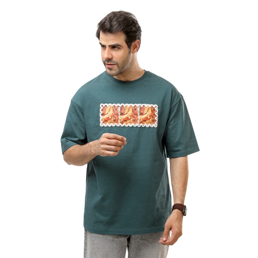 Over size Printed Boulevard T-Shirt