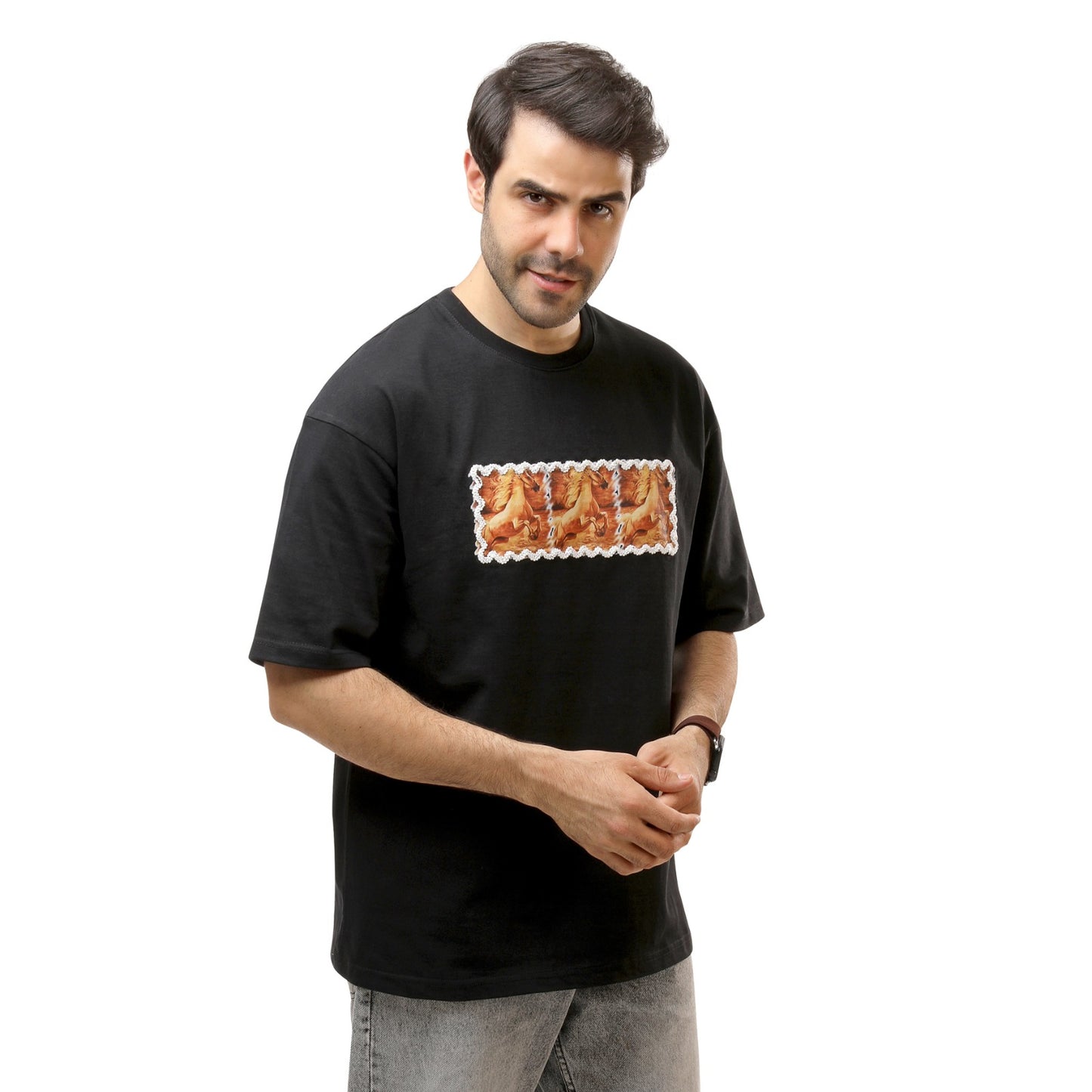 Over size Printed Boulevard T-Shirt