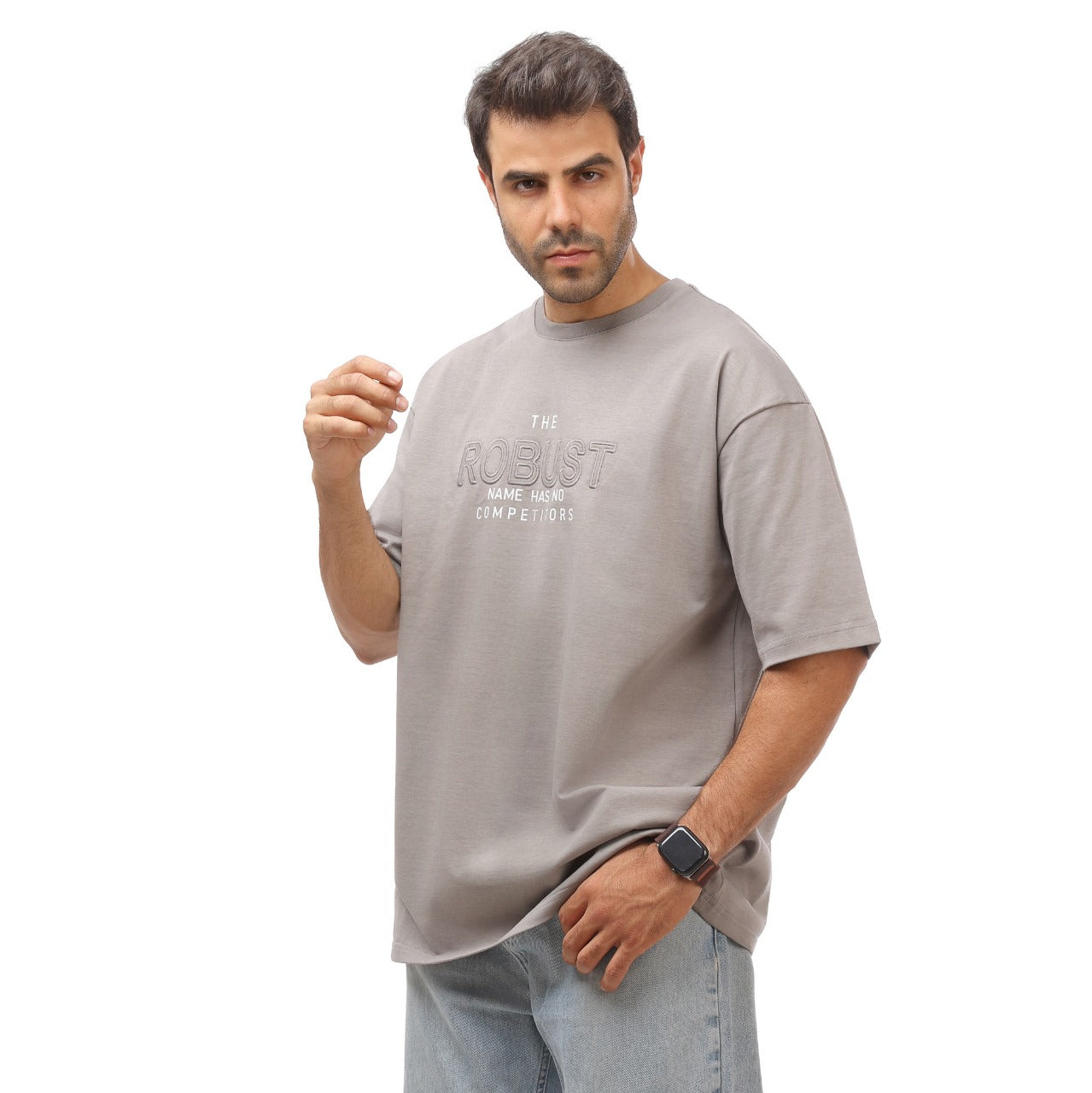 Over size Plain Boulevard T-Shirt - ROBUST