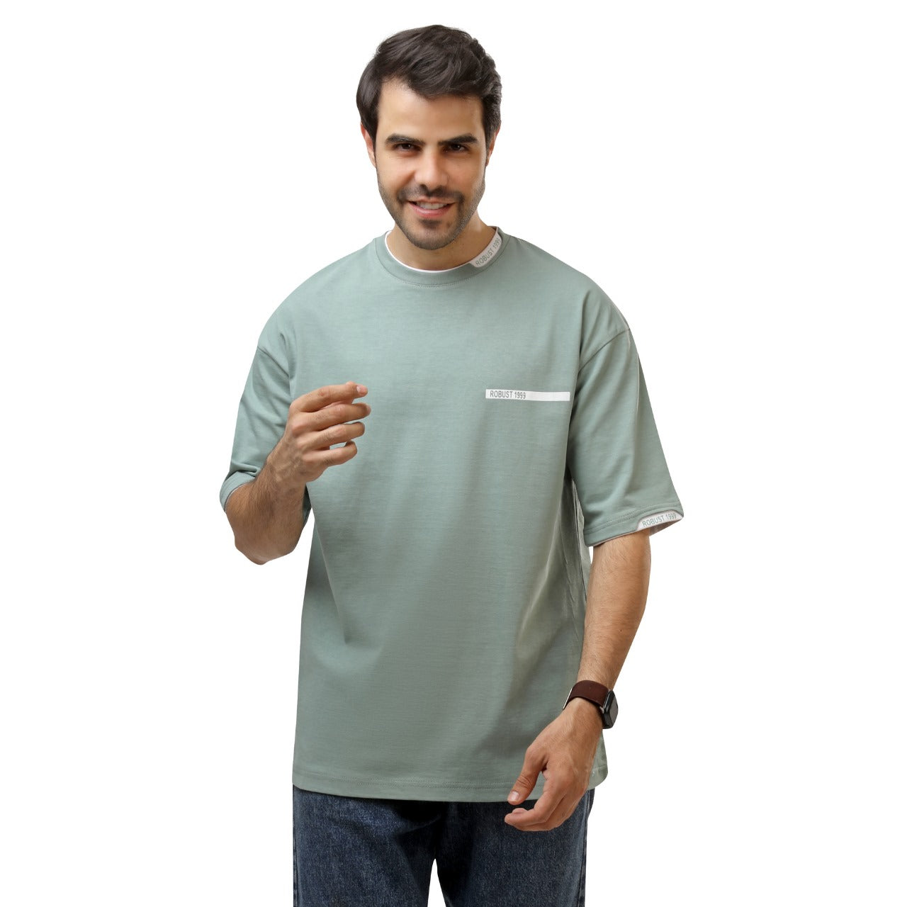 Over size Printed Boulevard T-Shirt - ROBUST